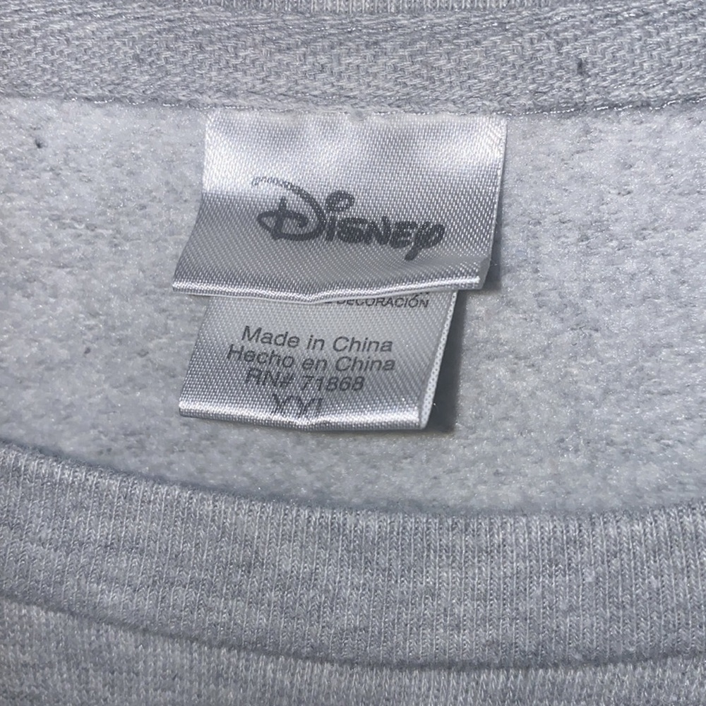 🎈🎈Disney Mickey Mouse Peek a Boo Cropped Sweatshirt XXL EUC - Picture 4 of 4